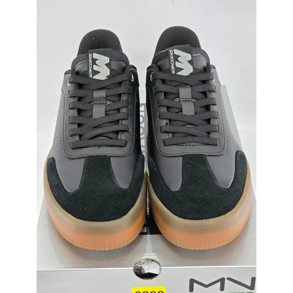 Mark Nason Skechers Salsa Cup Skyller Women Size 9 Black Leather Sneakers - New